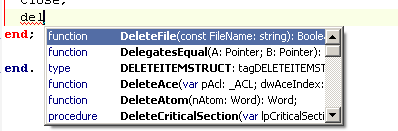 auto-complete